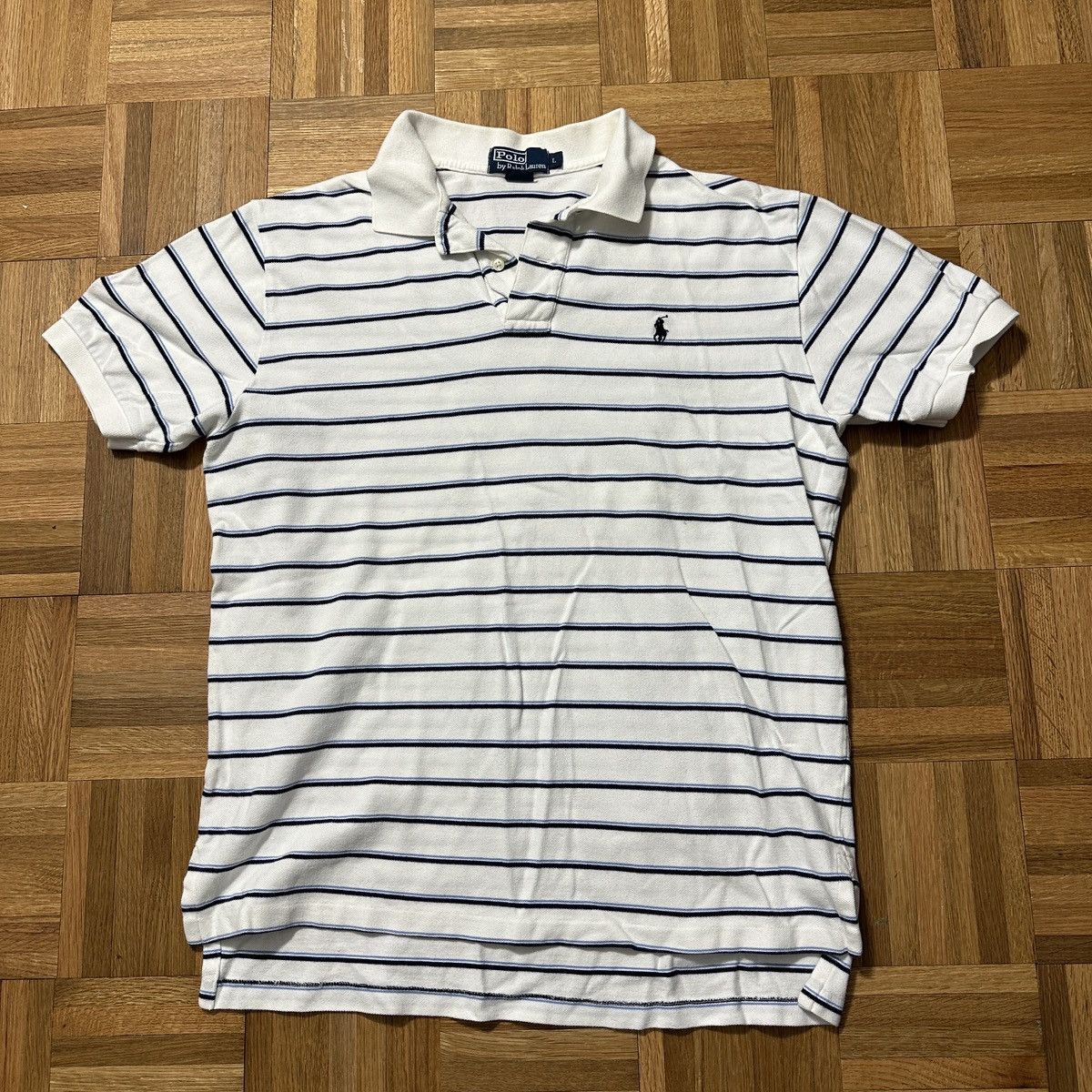 Vintage Polo striped shirt
