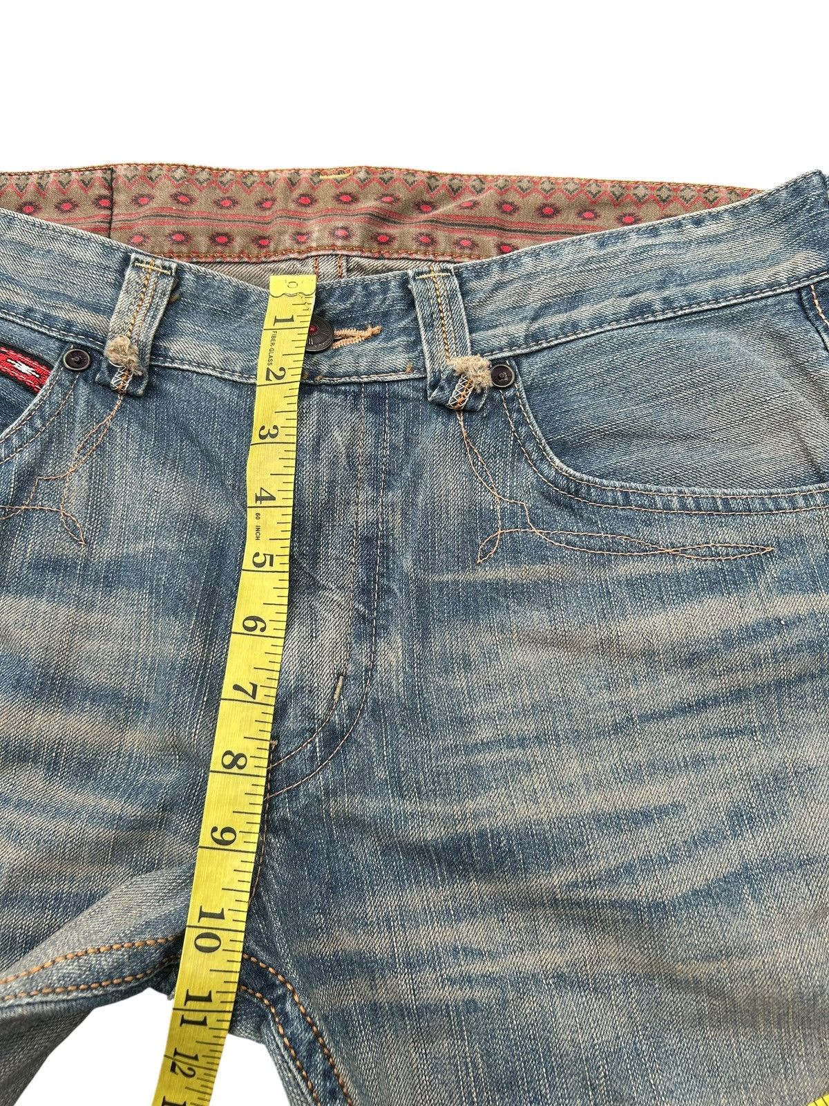 Vintage Edwin Navajo Faded Rusty Mudwash Denim Jeans ☠️🎌