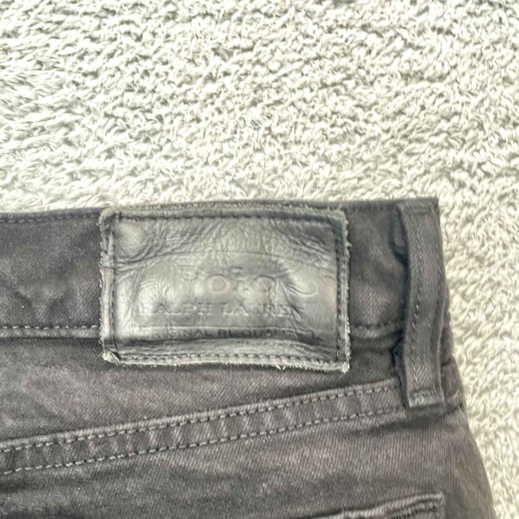 Polo Ralph Lauren VINTAGE Polo Ralph Lauren Jeans Mens 36x32 Denim Stretch Straight Leg Slim Fit Blue 5-Pocket Design Mens Size US M / EU 48-50 / 2 - 6 Thumbnail