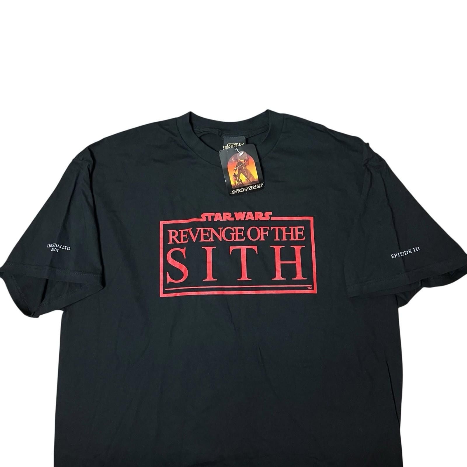 Star Wars Star Wars T-Shirt Mens XL Revenge Of The Sith Promo 2005 VTG Size US XL / EU 56 / 4 - 8 Thumbnail