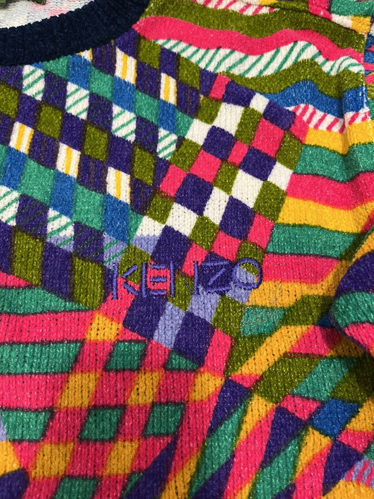 Kenzo KENZO Vintage Sweater Size US L / EU 52-54 / 3 - 3 Thumbnail