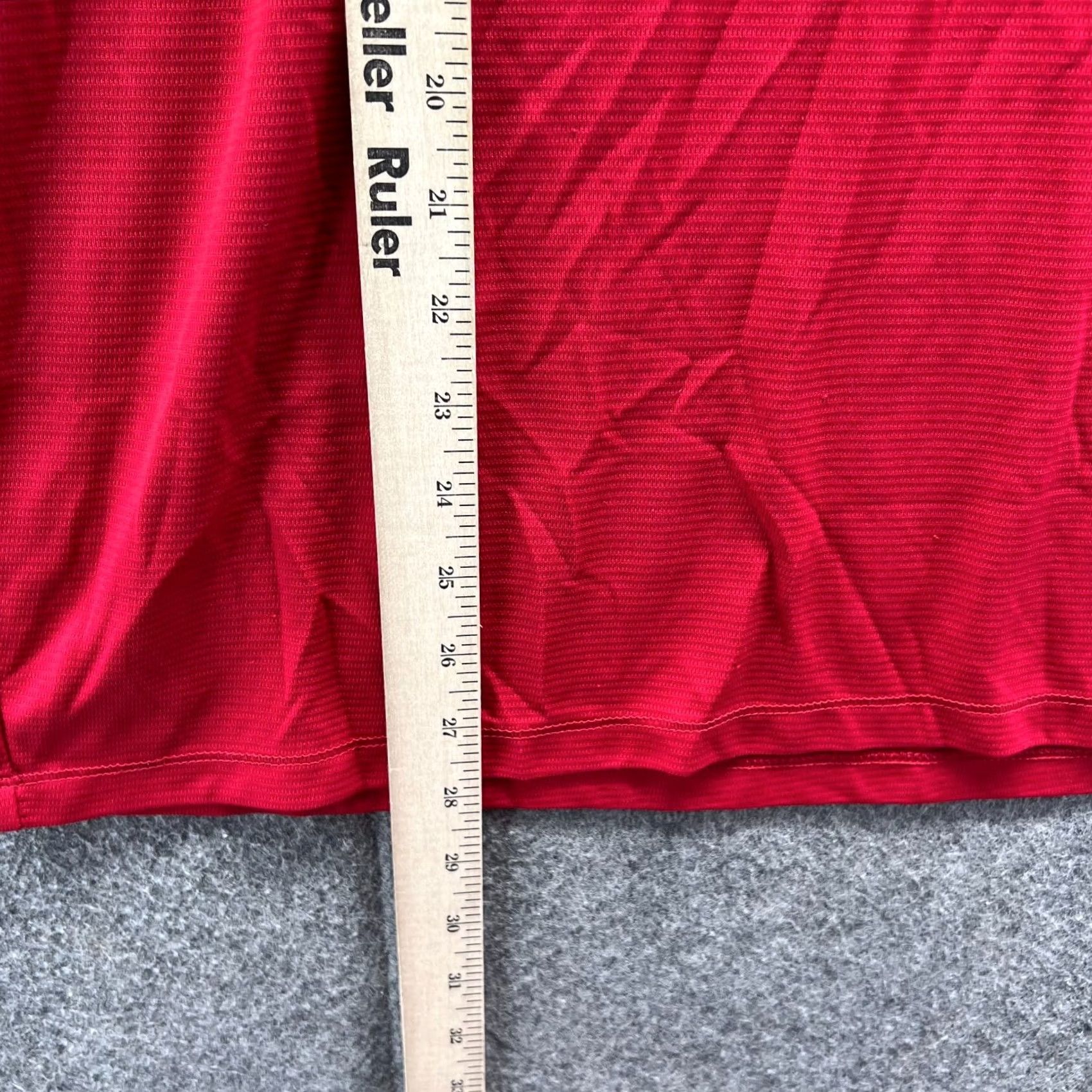 Vintage VINTAGE Reel Legends Shirt Mens Large Red Crewneck Polyester Short Sleeve Logo Size US L / EU 52-54 / 3 - 6 Thumbnail