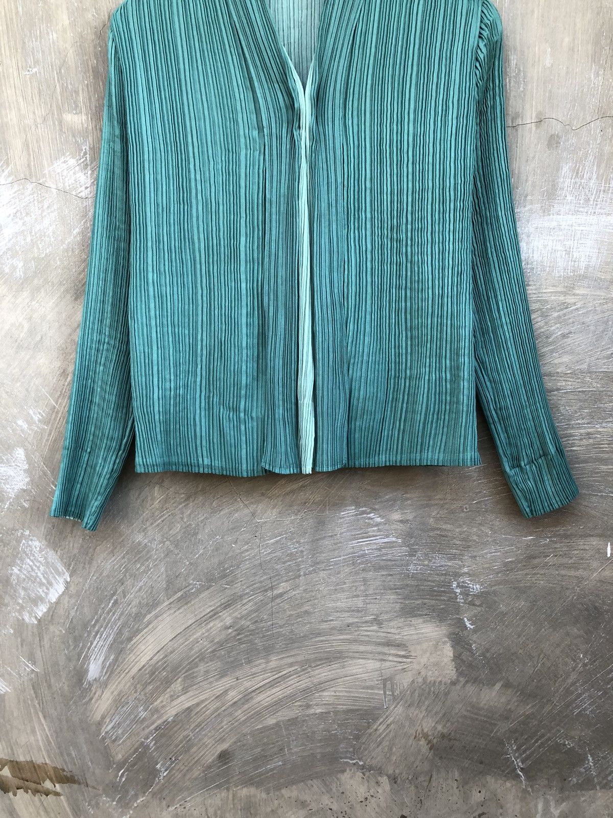 Issey Miyake × Japanese Brand × Pleats Please Issey Miyake Issey Miyake Fete Double Layer Outer Size M / US 6-8 / IT 42-44 - 4 Thumbnail