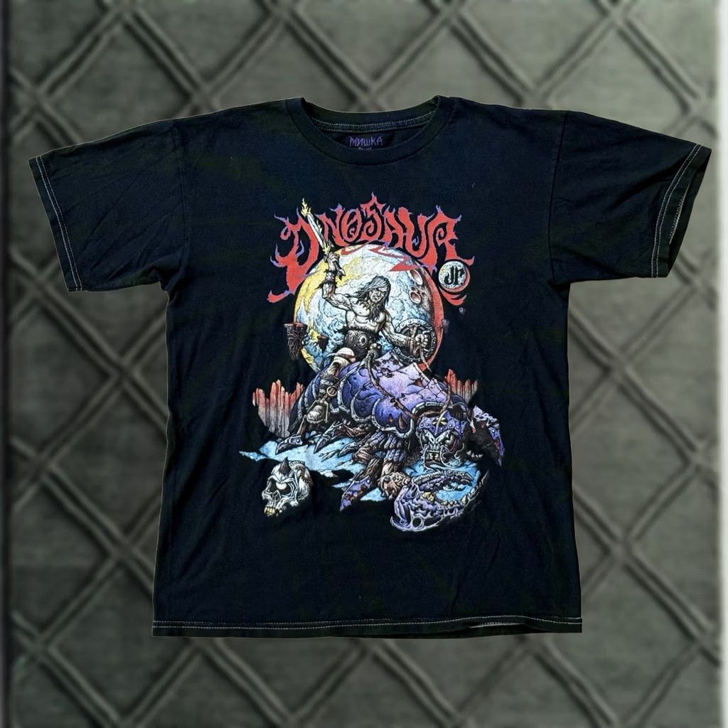 Vintage Mishka Shirt Small S Black Crew Neck Short Sleeve Lunar Scorpion Dinosaur Jr Art J Mascis MNWKA Vintage No Size US S / EU 44-46 / 1 - 1 Thumbnail
