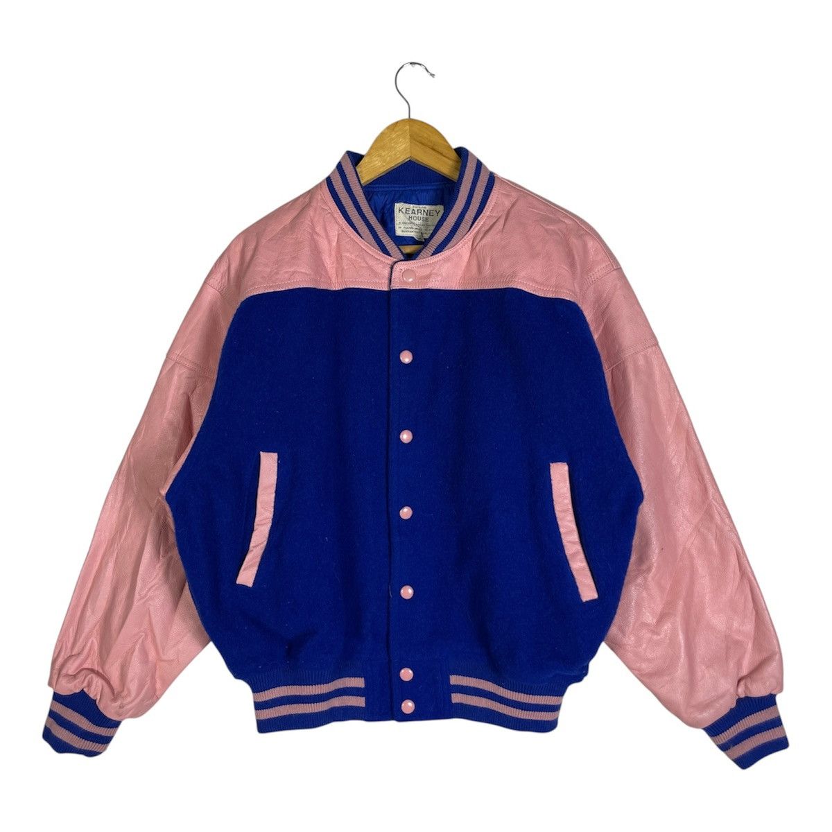 Vintage Vintage Kearney House Varsity Jacket Size US M / EU 48-50 / 2 - 2 Thumbnail