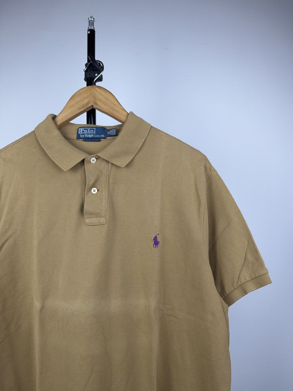 Polo Ralph Lauren Luxury 90s Retro Polo Ralph Lauren Custom Fit Polo Shirt XL Size US XL / EU 56 / 4 - 2 Thumbnail