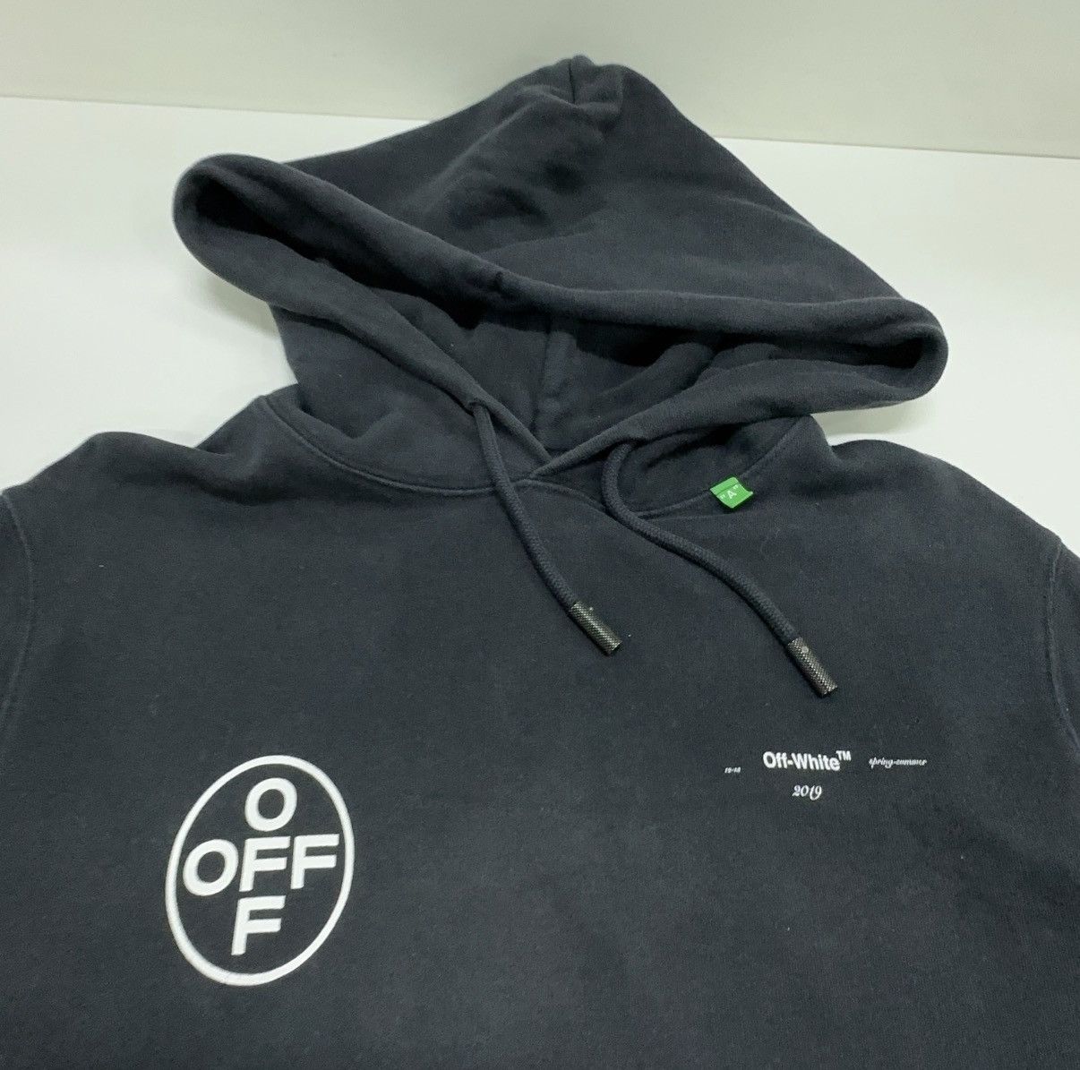 Off-White Off-White Diagonal Stencil Hoodie Size US S / EU 44-46 / 1 - 6 Thumbnail