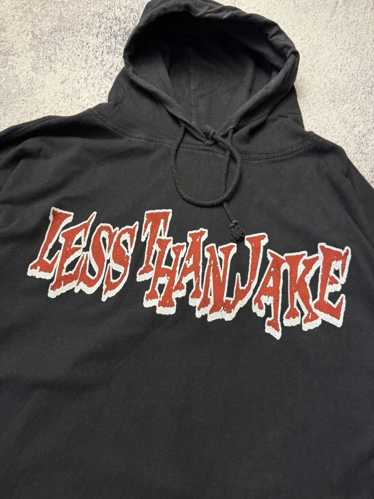 Vintage Less Than Jake Vintage Tour Hoodie 90 Ska Punk Band Merch Size US L / EU 52-54 / 3 - 6 Thumbnail