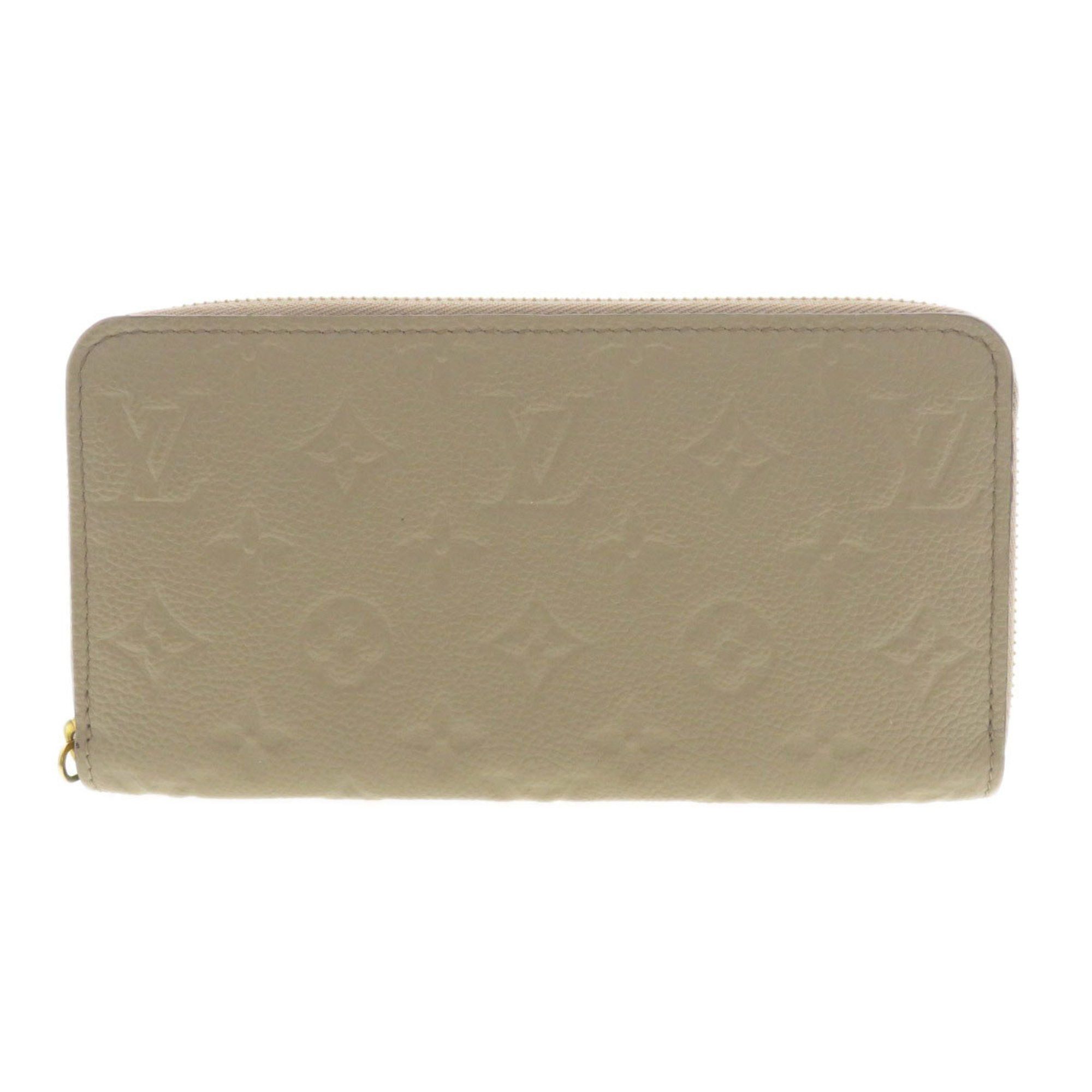 image of Louis Vuitton M69034 Zippy Wallet Monogram Empreinte Long Women's Louis Vuitton in Tourterelle