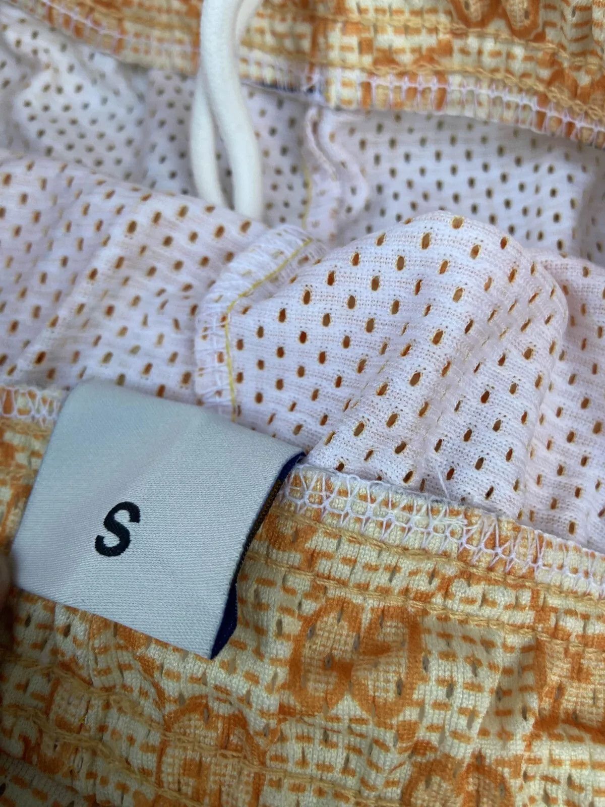 Bravest Studios ⚡️ Bravest Studios Orange GG Monogram Shorts S Small ⚡️ Size US 28 / EU 44 - 5 Thumbnail