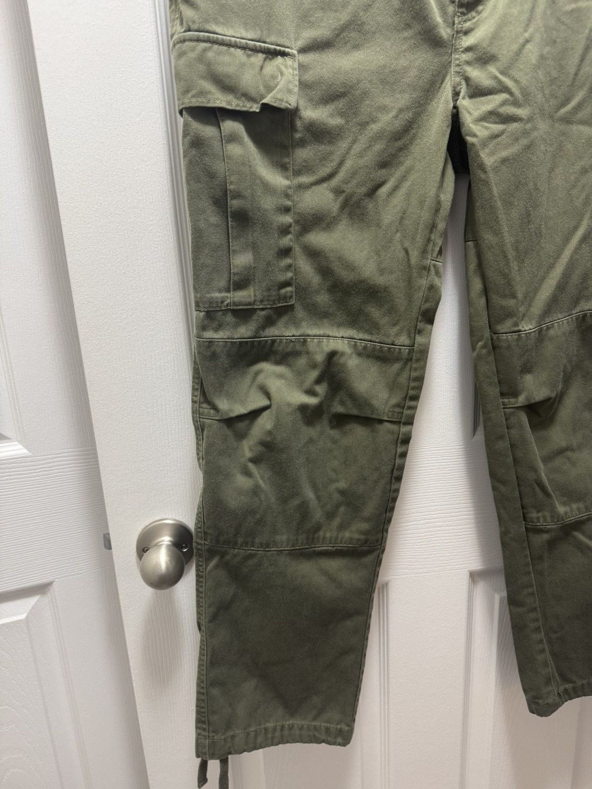 Empyre × Vintage Empire Skateboarding Grafitti Green Cargo Double Knee Pants Size US 34 / EU 50 - 4 Thumbnail