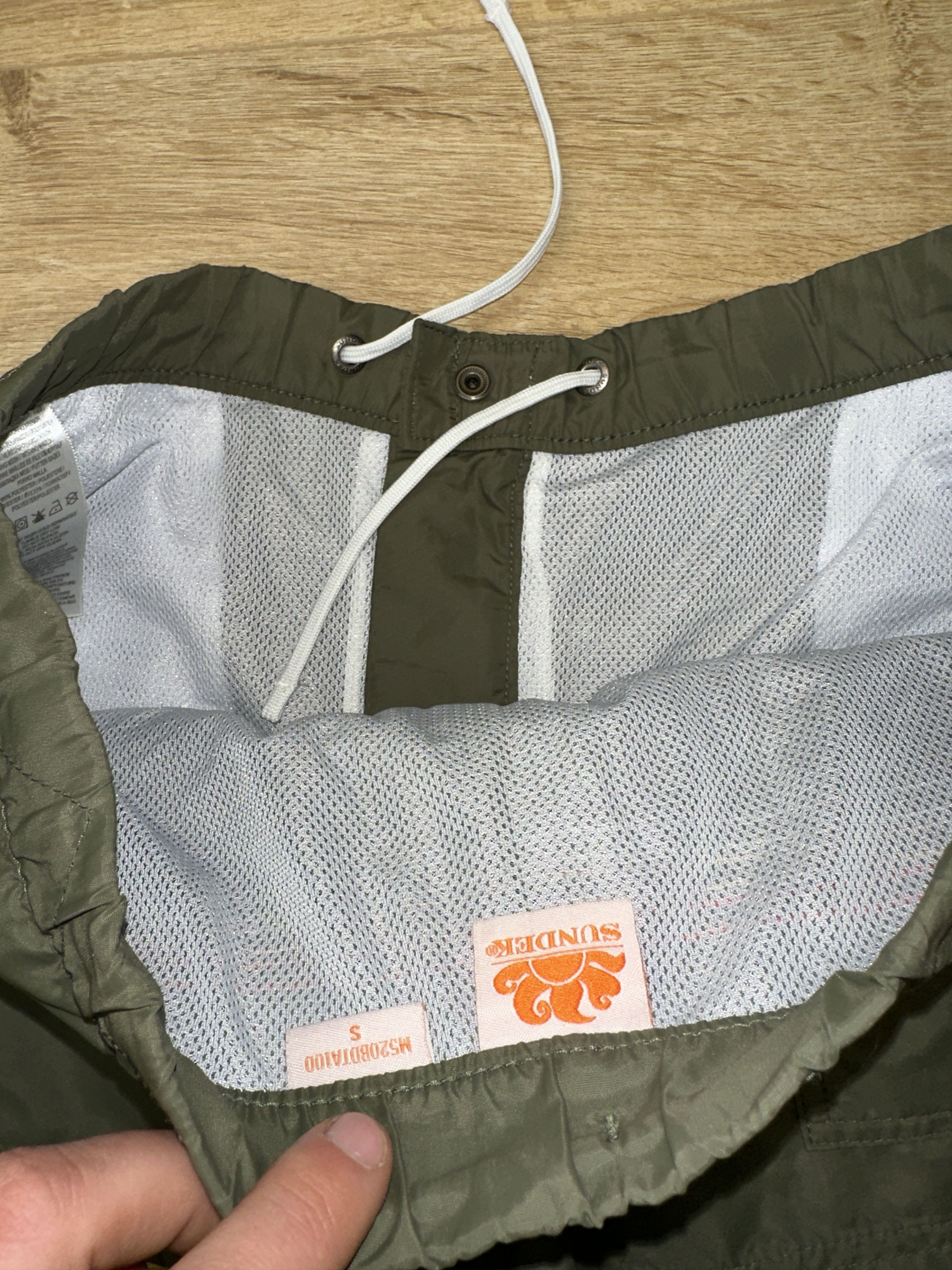 Sundek Sundek Swim Shorts Size S M520BDTA100 Nylon Zip Fly Size US 30 / EU 46 - 5 Thumbnail