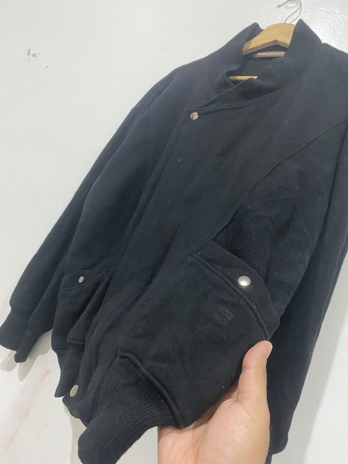 Pierre Balmain Pierre Balmain high Neck Asymmetrical Jacket Size US L / EU 52-54 / 3 - 4 Thumbnail