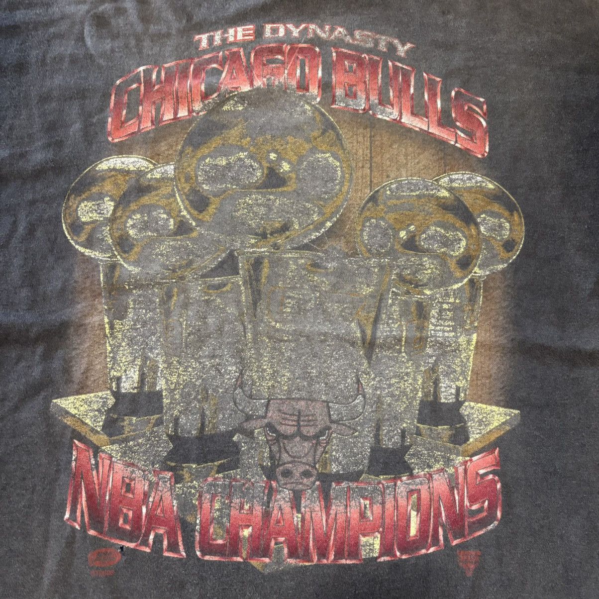 NBA Vintage the dynasty chicago bulls Size US XL / EU 56 / 4 - 3 Thumbnail