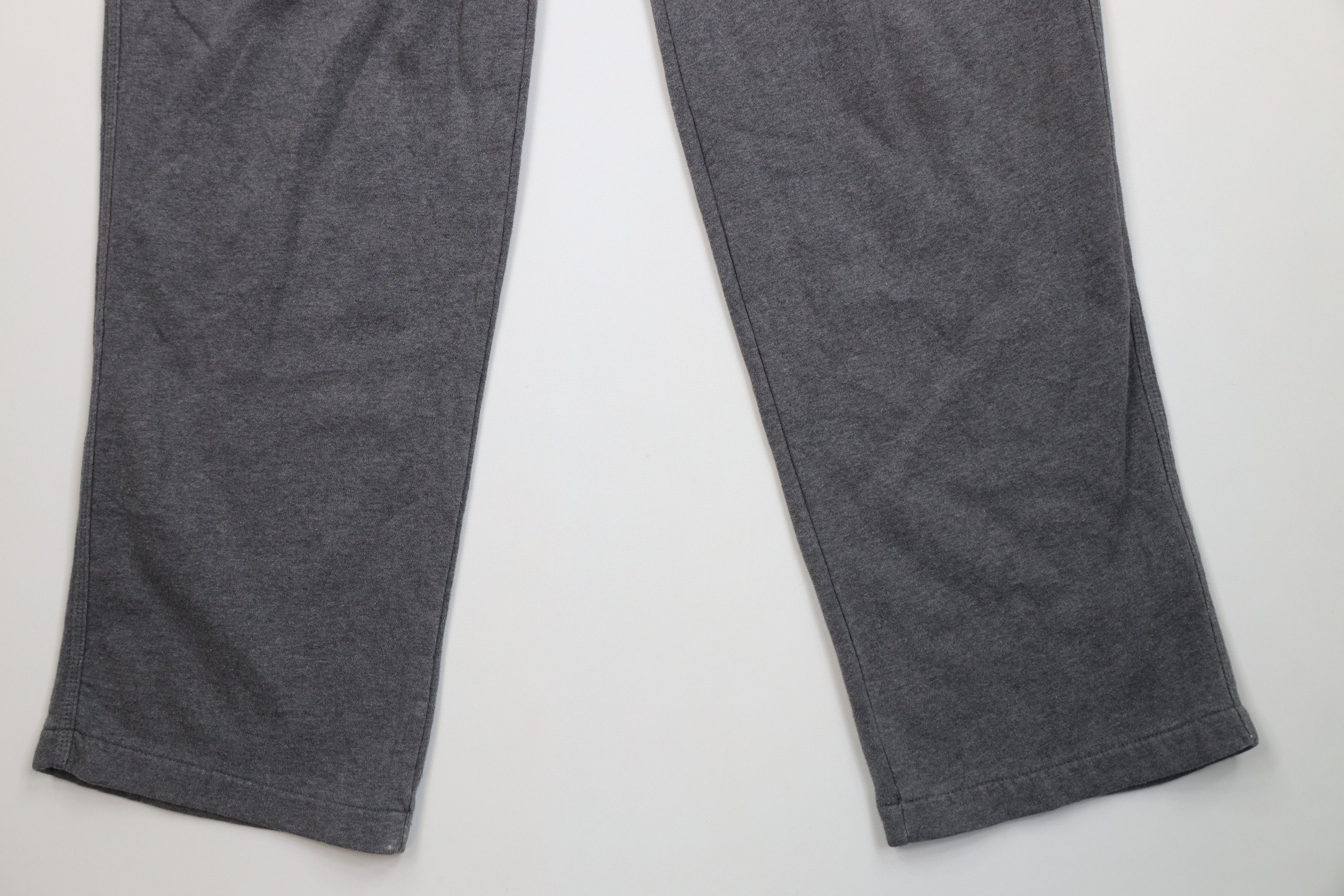 Nike Vintage Y2K Nike Scot Mini Swoosh Wide Leg Sweatpants Gray Size US 36 / EU 52 - 4 Thumbnail
