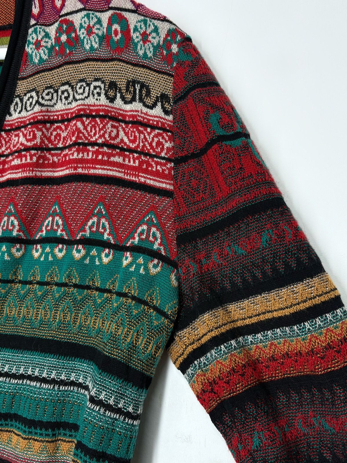 Other Ivko Floral Embroidery Avant Garde Luxury Cardigan Sweater Size S / US 4 / IT 40 - 10 Thumbnail