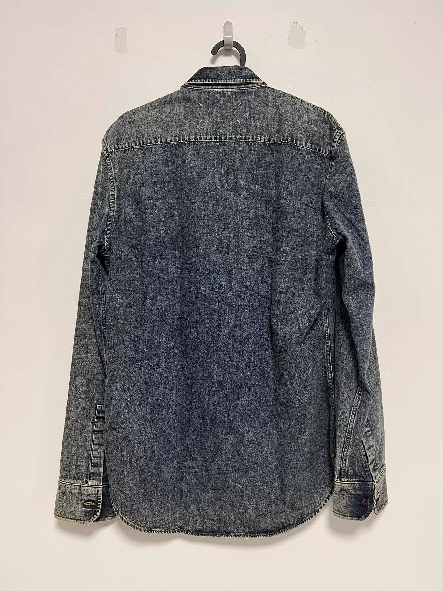 Maison Margiela Maison Margiela'S New Denim Shirt Jacket And Winter -DMC Size US M / EU 48-50 / 2 - 1 Thumbnail