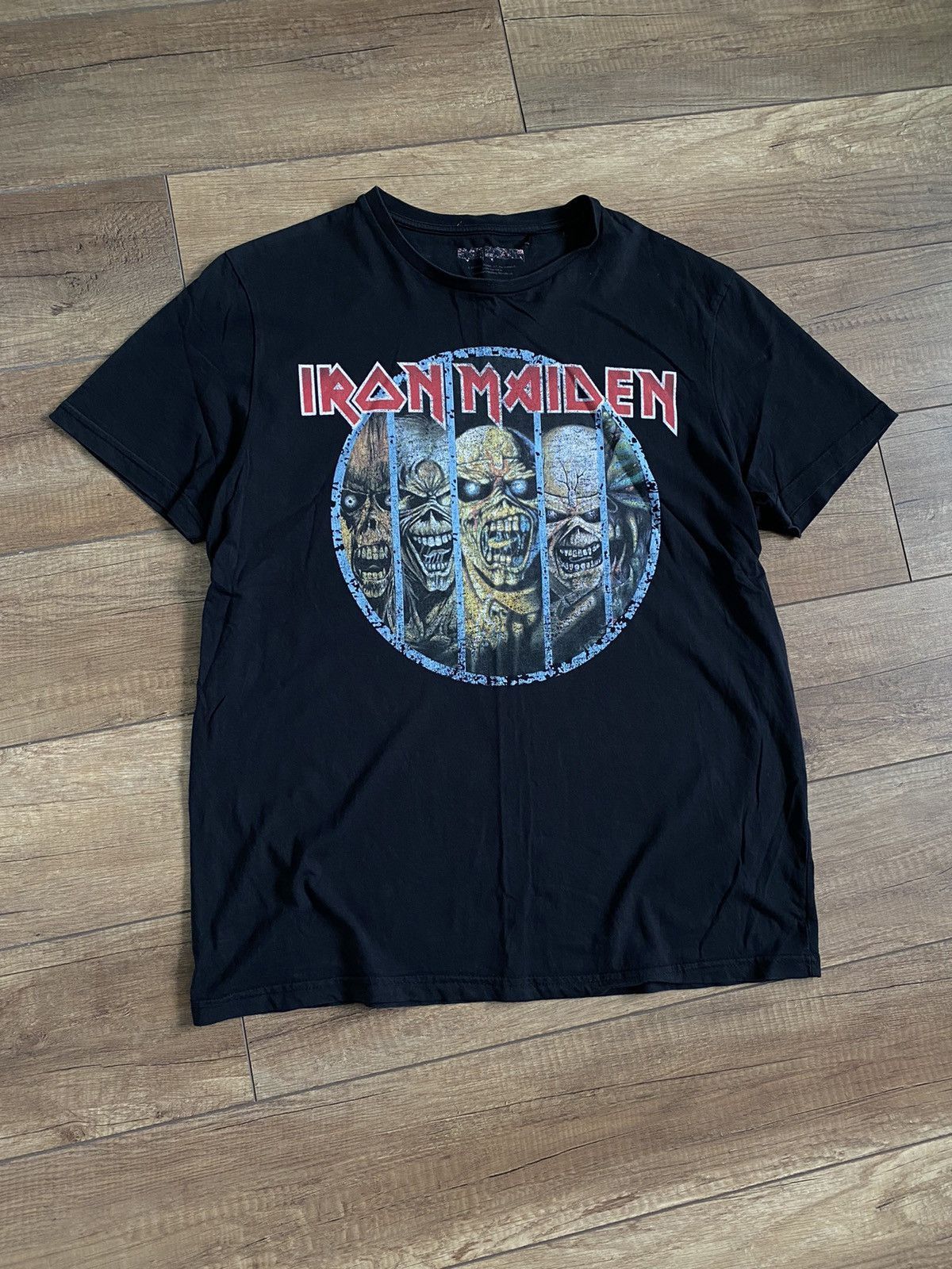 Band Tees Iron Maiden Vintage Merch T shirt 2014 Size US L / EU 52-54 / 3 - 3 Thumbnail