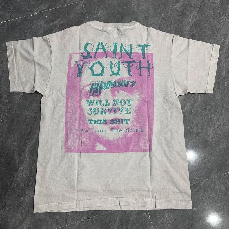 Saint Michael Saint Michael White Pink Sky Blue Star Portrait Swirl Shor Size US S / EU 44-46 / 1 - 2 Thumbnail