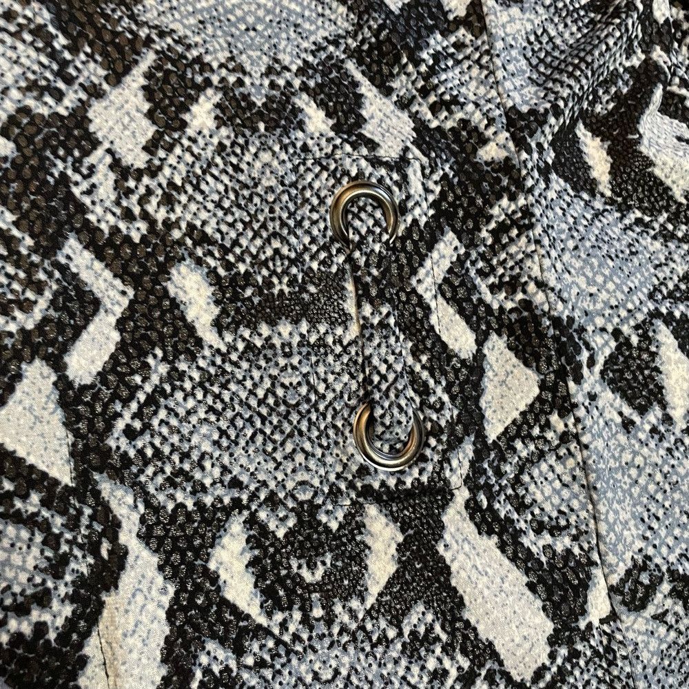 Chicos Chico's Snake Print Full Zip Stretch Long Sleeve Jacket Siz Size XL / US 12-14 / IT 48-50 - 8 Thumbnail