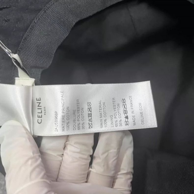 Celine Celine Classic Logo Print Bucket Hat Size ONE SIZE - 4 Thumbnail