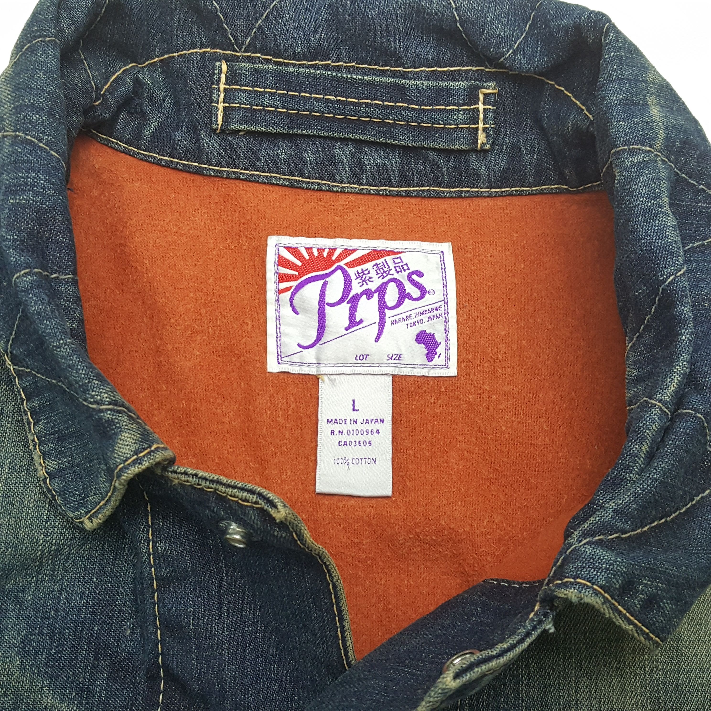 Prps Prps Fashion Design Style Jacket RR15 Size US M / EU 48-50 / 2 - 6 Thumbnail