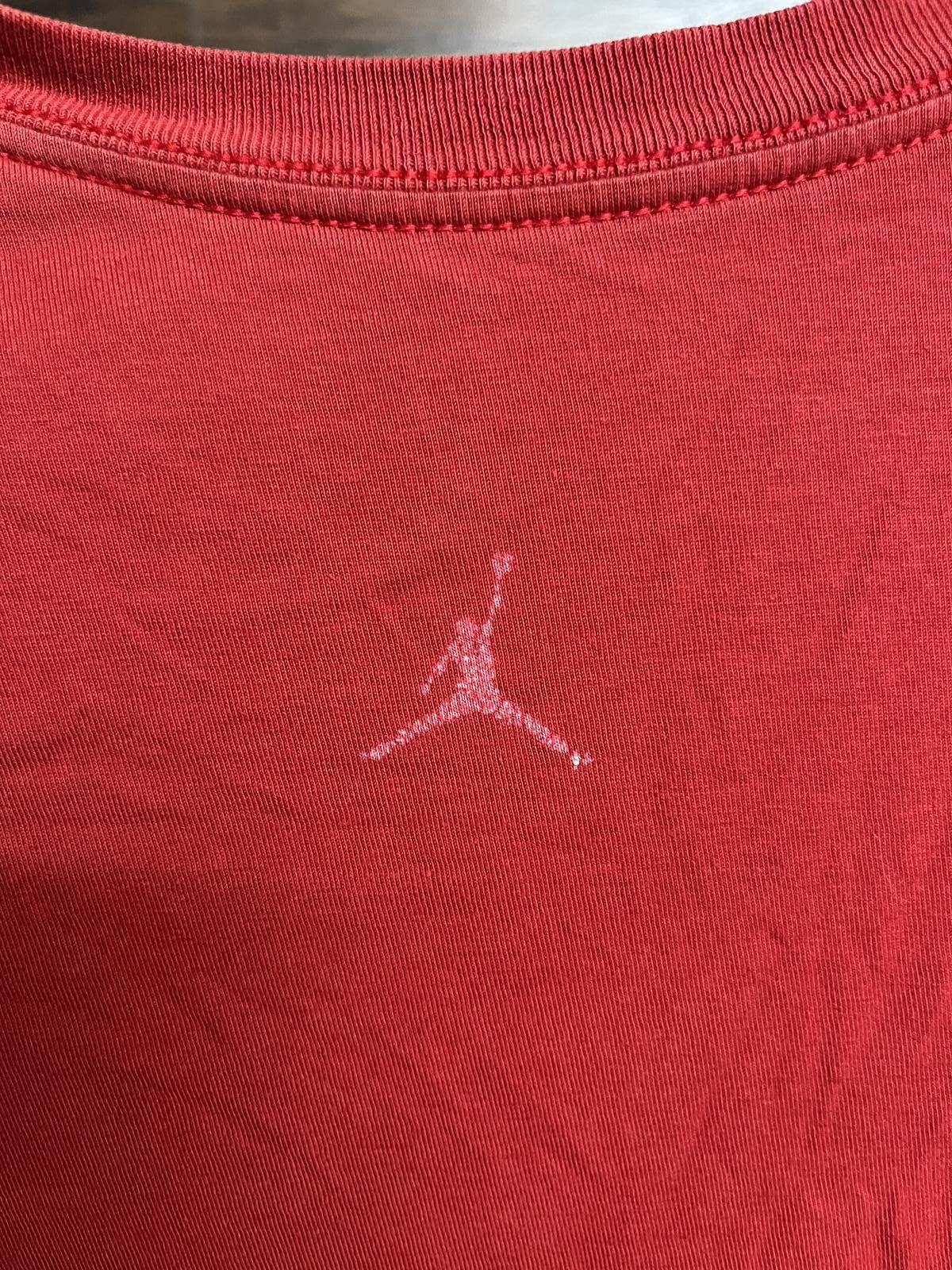 Designer Nike Air Jordan Flight Center Hit Tee Faded Jumpman T-shirt Size US L / EU 52-54 / 3 - 6 Thumbnail