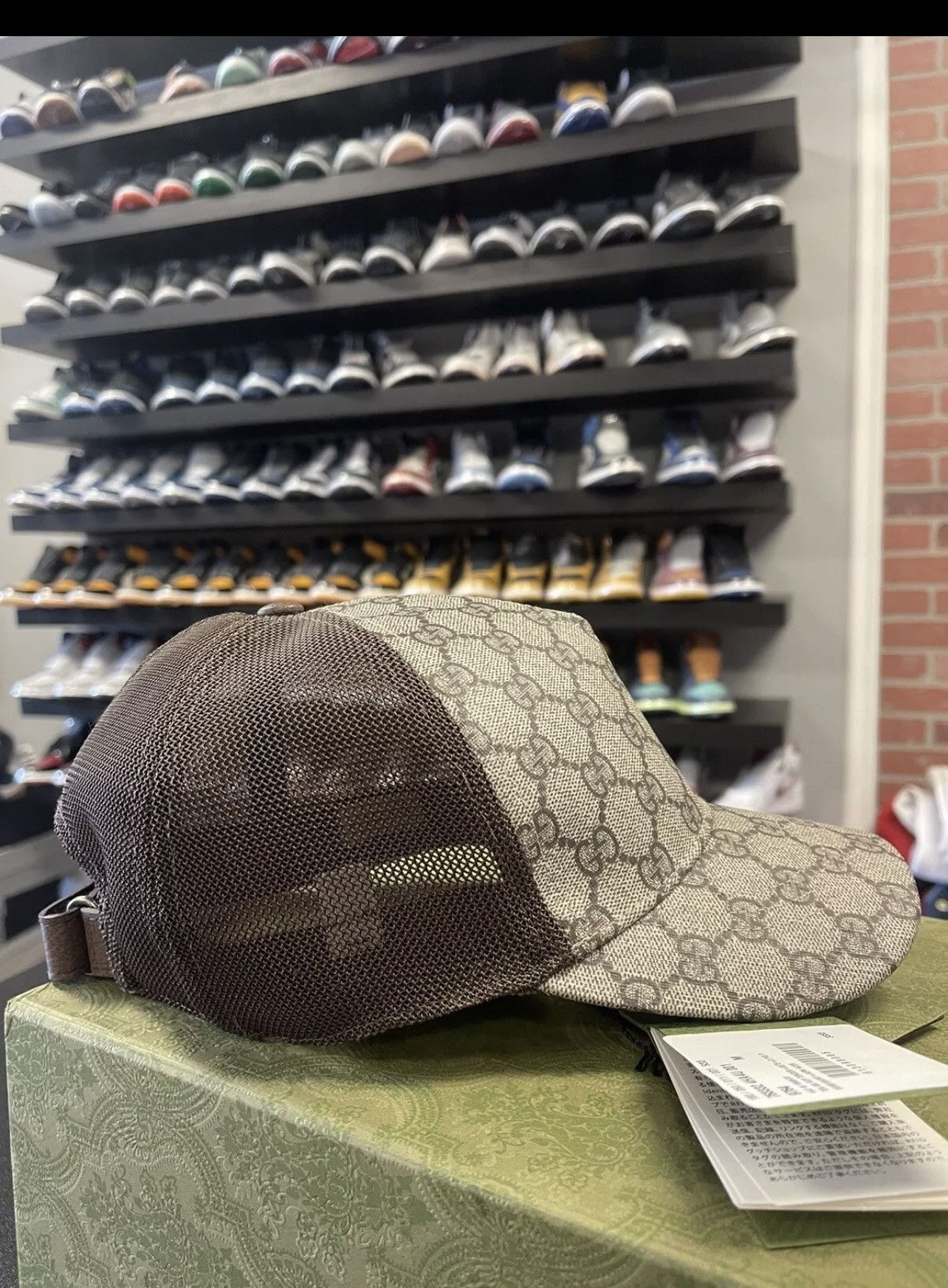 Gucci Size M - Gucci GG Baseball Cap Supreme Web Stripes Unisex Size ONE SIZE - 4 Thumbnail