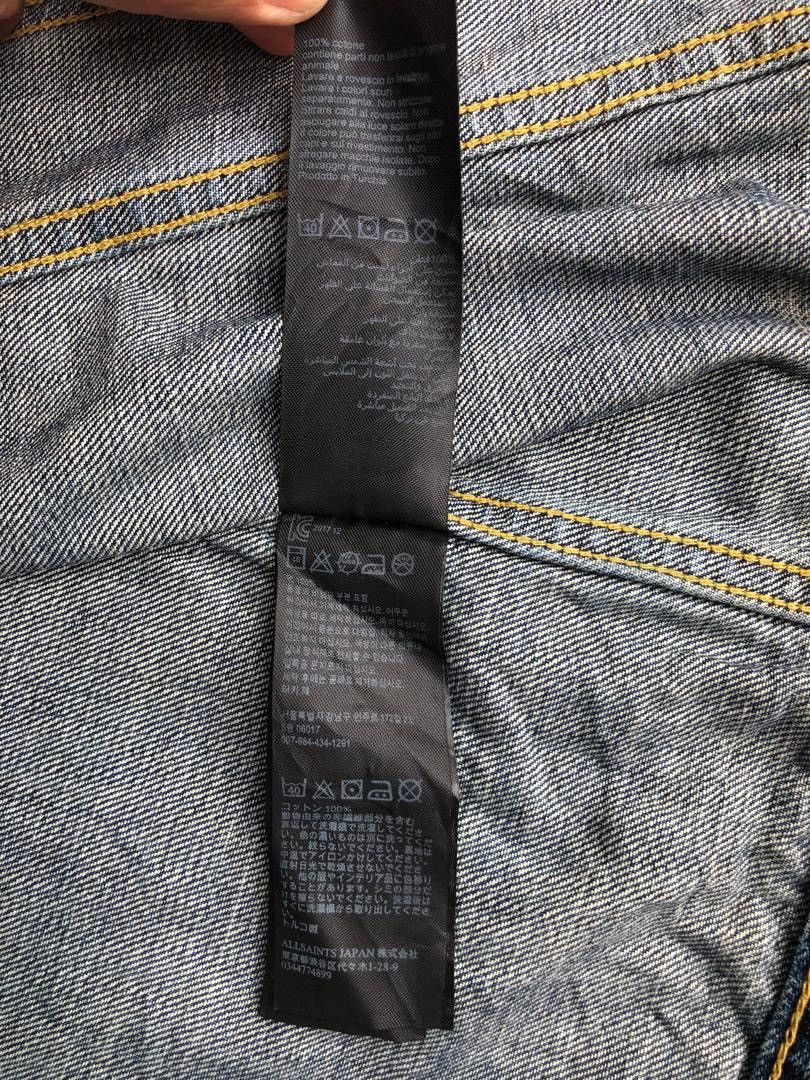 Allsaints Trucker Jacket Allsaints Type 3 Distressed Size US M / EU 48-50 / 2 - 18 Thumbnail
