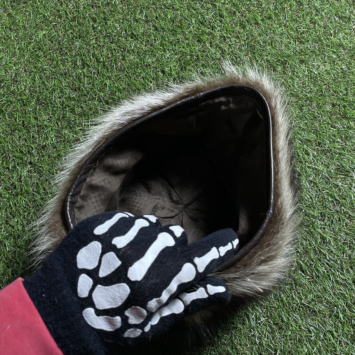 Vintage Vintage Y2K Fuzzy Mohair Beanie Black Alt Goth Rave Faded OS Size ONE SIZE - 4 Thumbnail