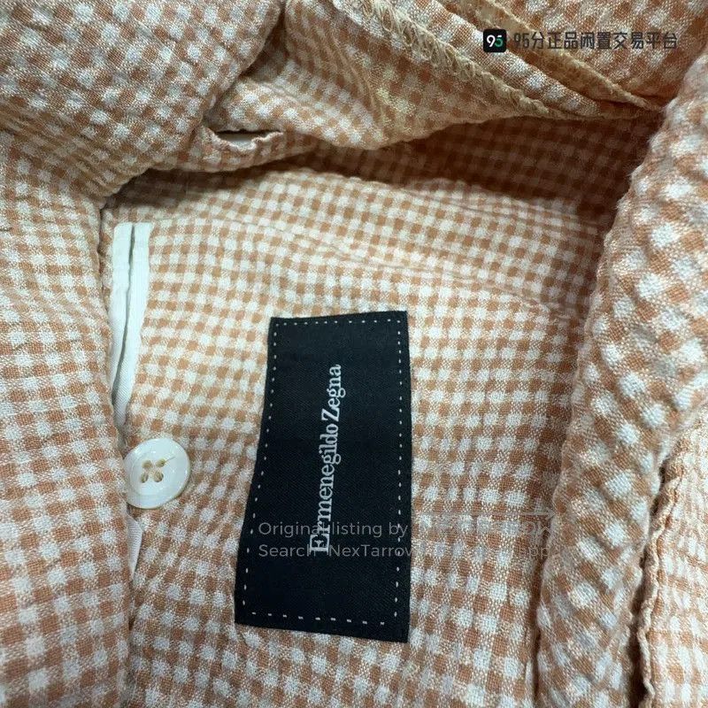 Ermenegildo Zegna Ermenegildo Zegna Casual Check Blazer. Size US L / EU 52-54 / 3 - 4 Thumbnail