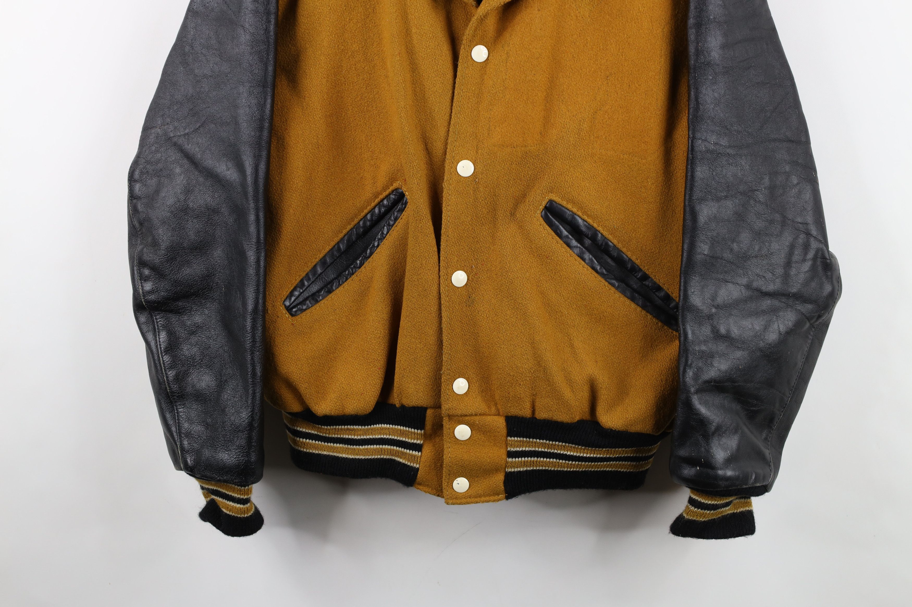 Vintage Vintage 70s State Champs 1970 Chain Stitch Varsity Jacket Size US L / EU 52-54 / 3 - 3 Thumbnail
