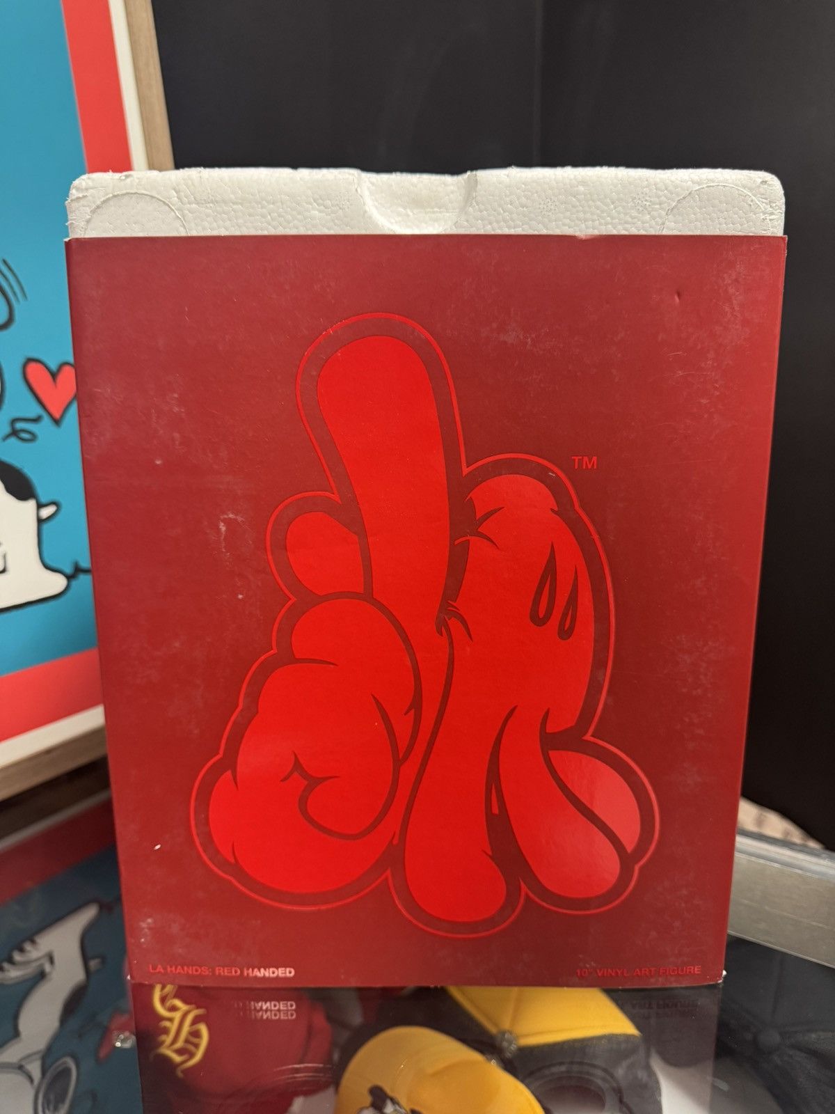 Other Slick OG “LA HANDS” 11” Vinyl Figure Red Size ONE SIZE - 10 Thumbnail