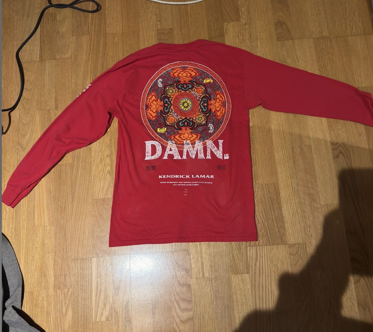 Kendrick Lamar Kendrick Lamar Damn Tour Shirt Size US M / EU 48-50 / 2 - 2 Thumbnail