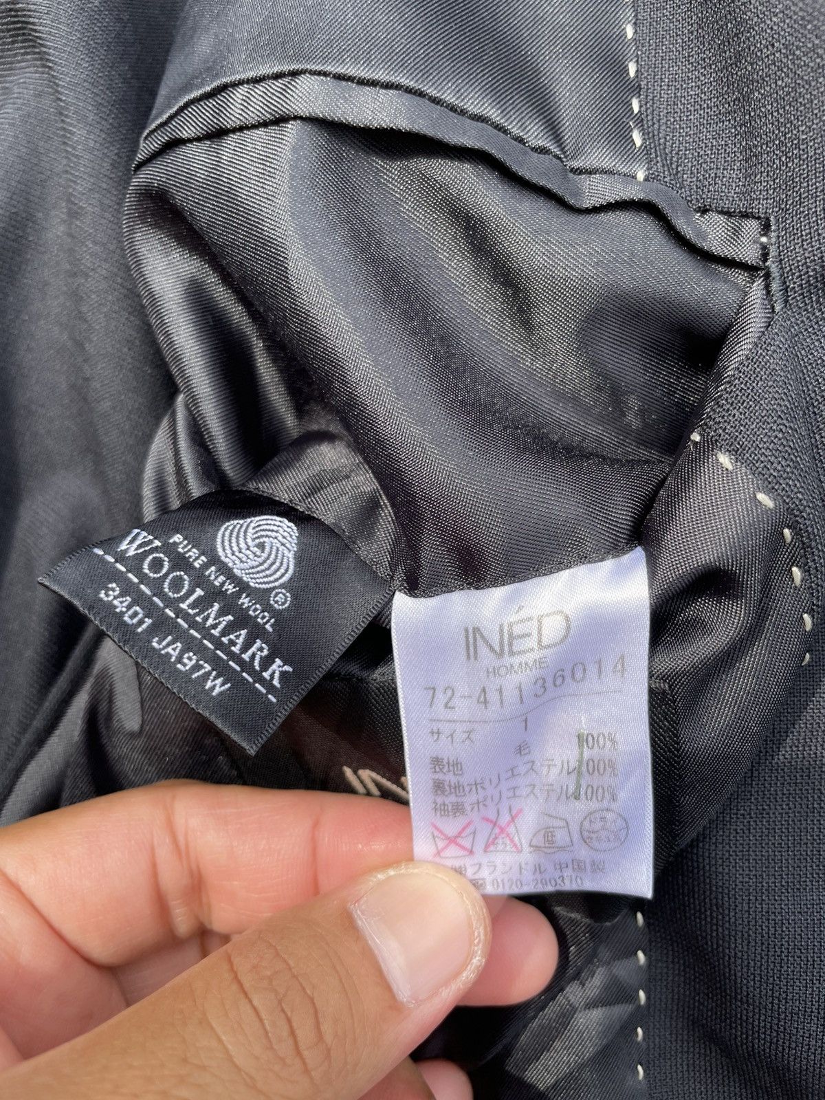 Yohji Yamamoto 🔥Accept Binding Offer🔥 INED Yohji Yamamoto Blazer Black Size US S / EU 44-46 / 1 - 10 Thumbnail