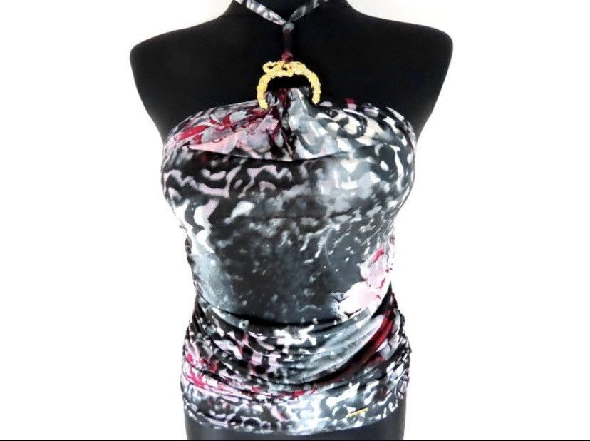 Roberto Cavalli Roberto Cavalli floral top Size L / US 10 / IT 46 - 1 Thumbnail