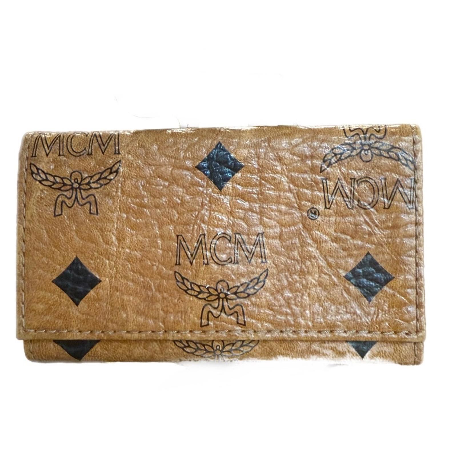 MCM MCM Tan Leather Key Case - EUC Size ONE SIZE - 1 Thumbnail