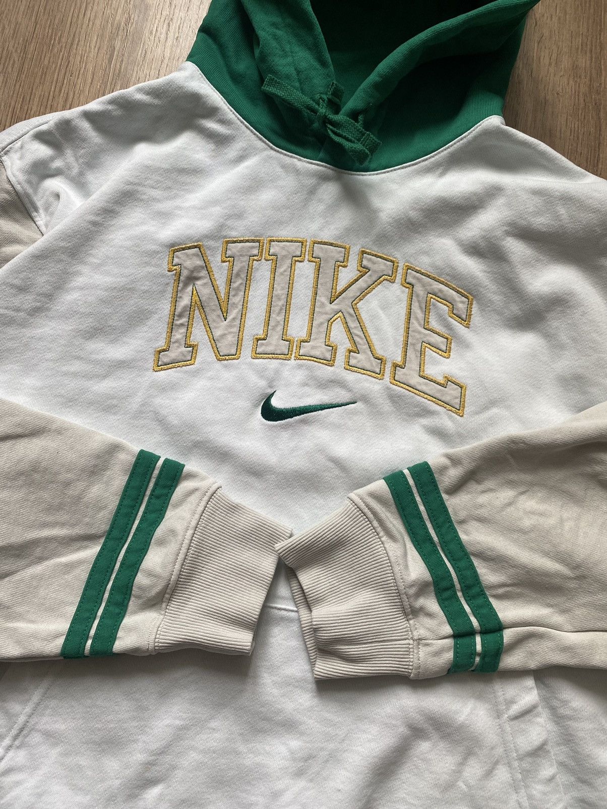 Nike × Vintage Vintage Streetwear Nike Big Logo Hoodie Y2K 90s 3 colour Size US XL / EU 56 / 4 - 2 Thumbnail