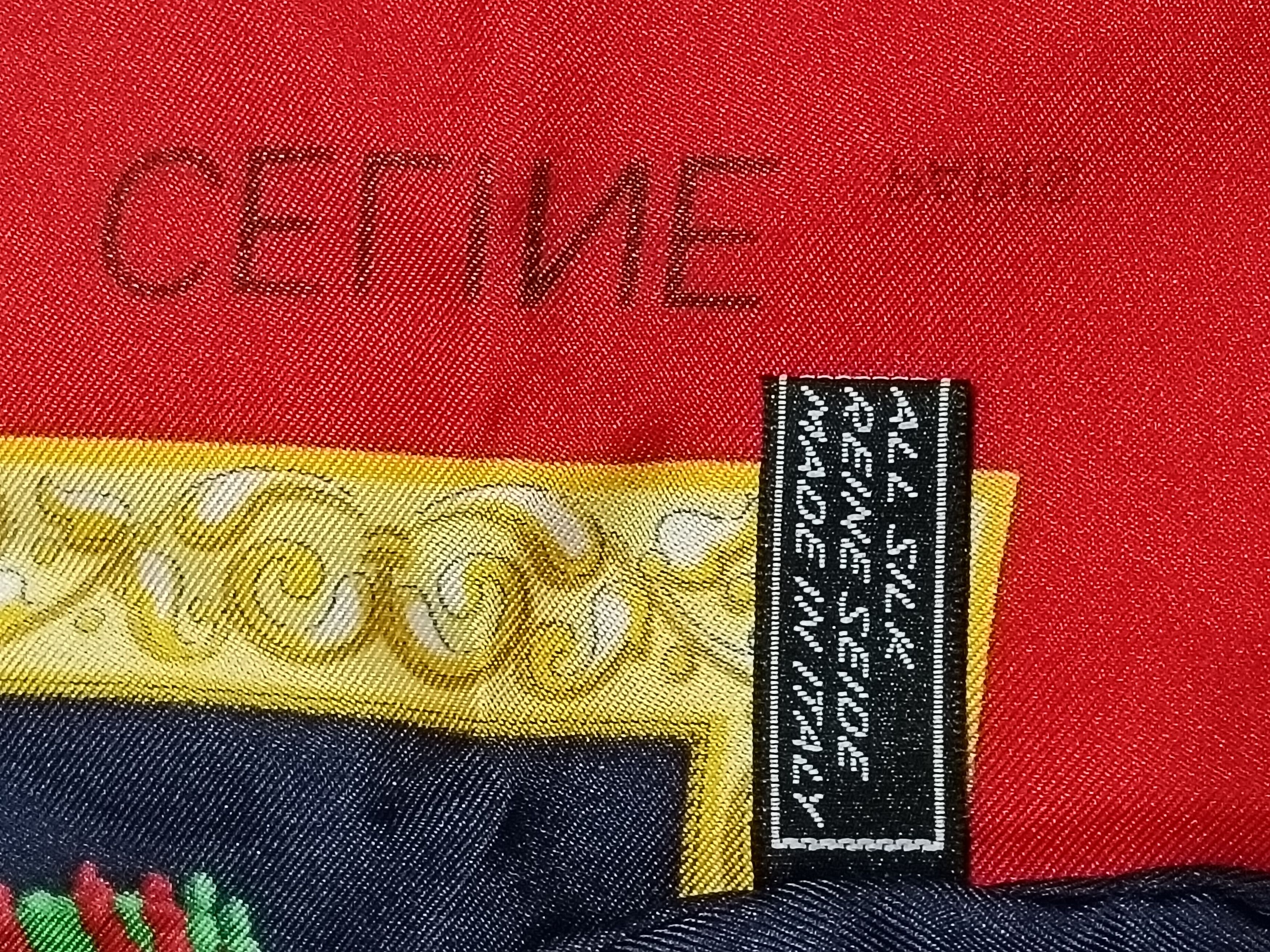 Celine CELINE SILK SCARVES Size ONE SIZE - 2 Thumbnail
