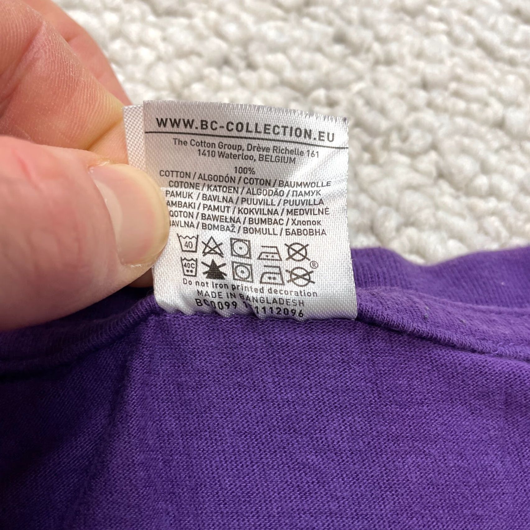 Vintage B&C Collection Shirt Mens 2XL Purple Evolution Jazz Music Logo Short Sleeve Crew Neck T-Shirt Size US XXL / EU 58 / 5 - 5 Thumbnail