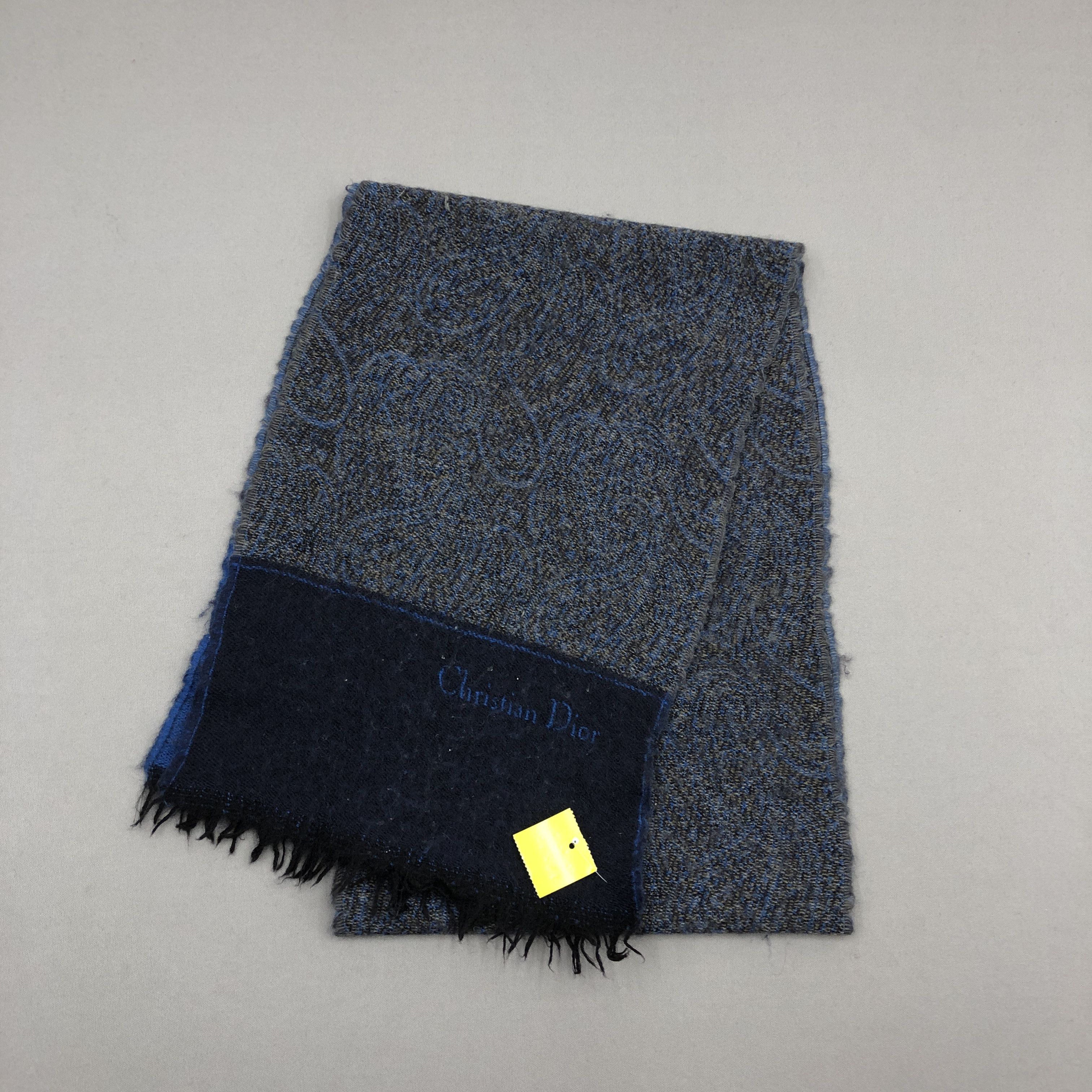 Vintage Vintage Christian Dior Scarf Muffler Wool Winter Scarves Size ONE SIZE - 3 Thumbnail