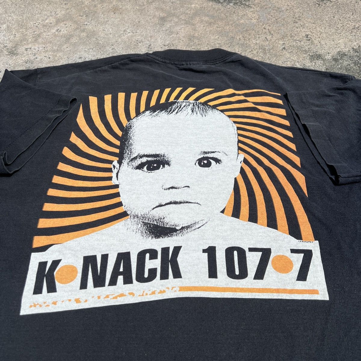 Band Tees Vintage 90s Psychobaby KNACK alternative rock radio Faded XL Size US XL / EU 56 / 4 - 1 Thumbnail