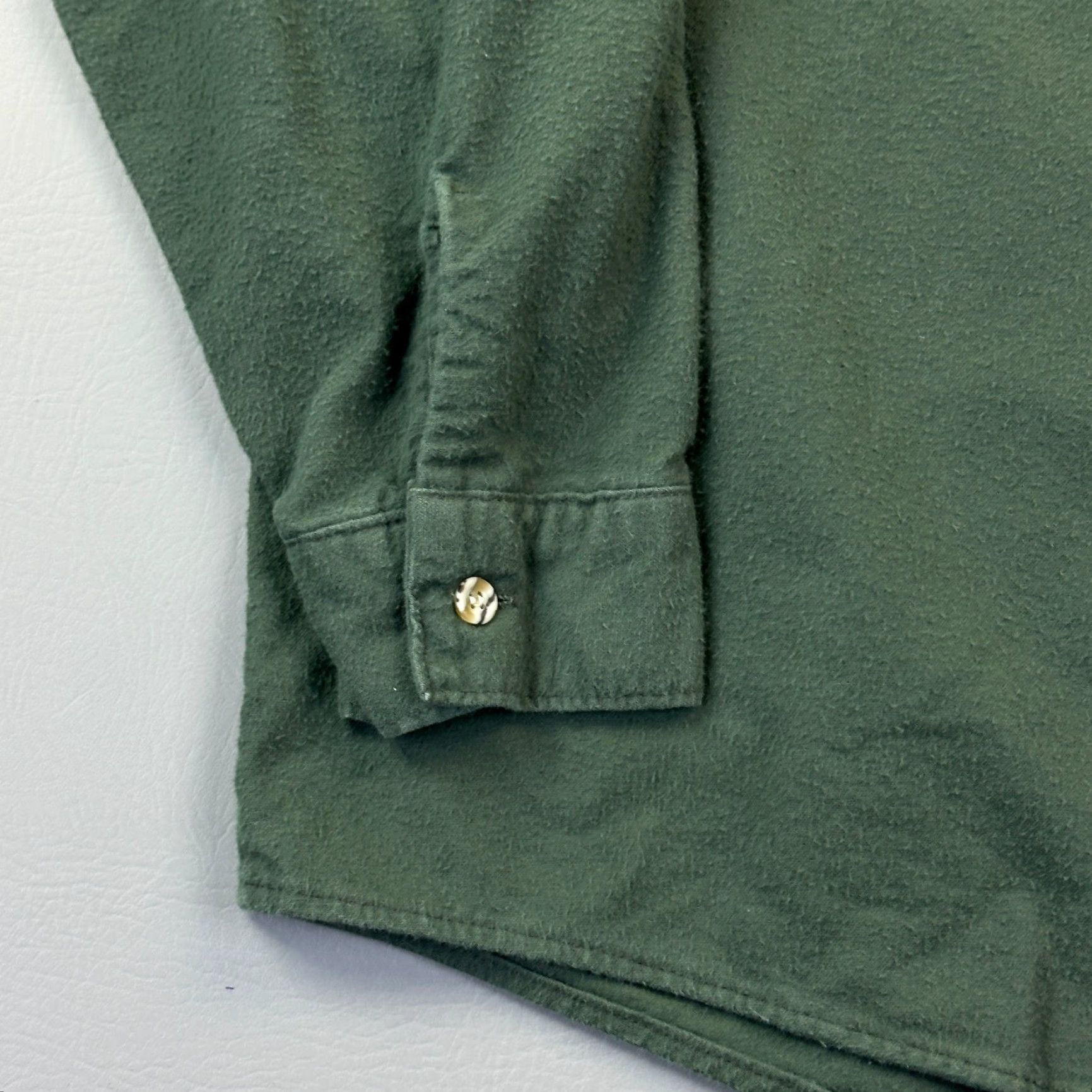 Vintage VINTAGE RedHead Shirt Mens XL Green Chamois Flannel Hunting Outdoor 70s 80s Size US XL / EU 56 / 4 - 2 Thumbnail