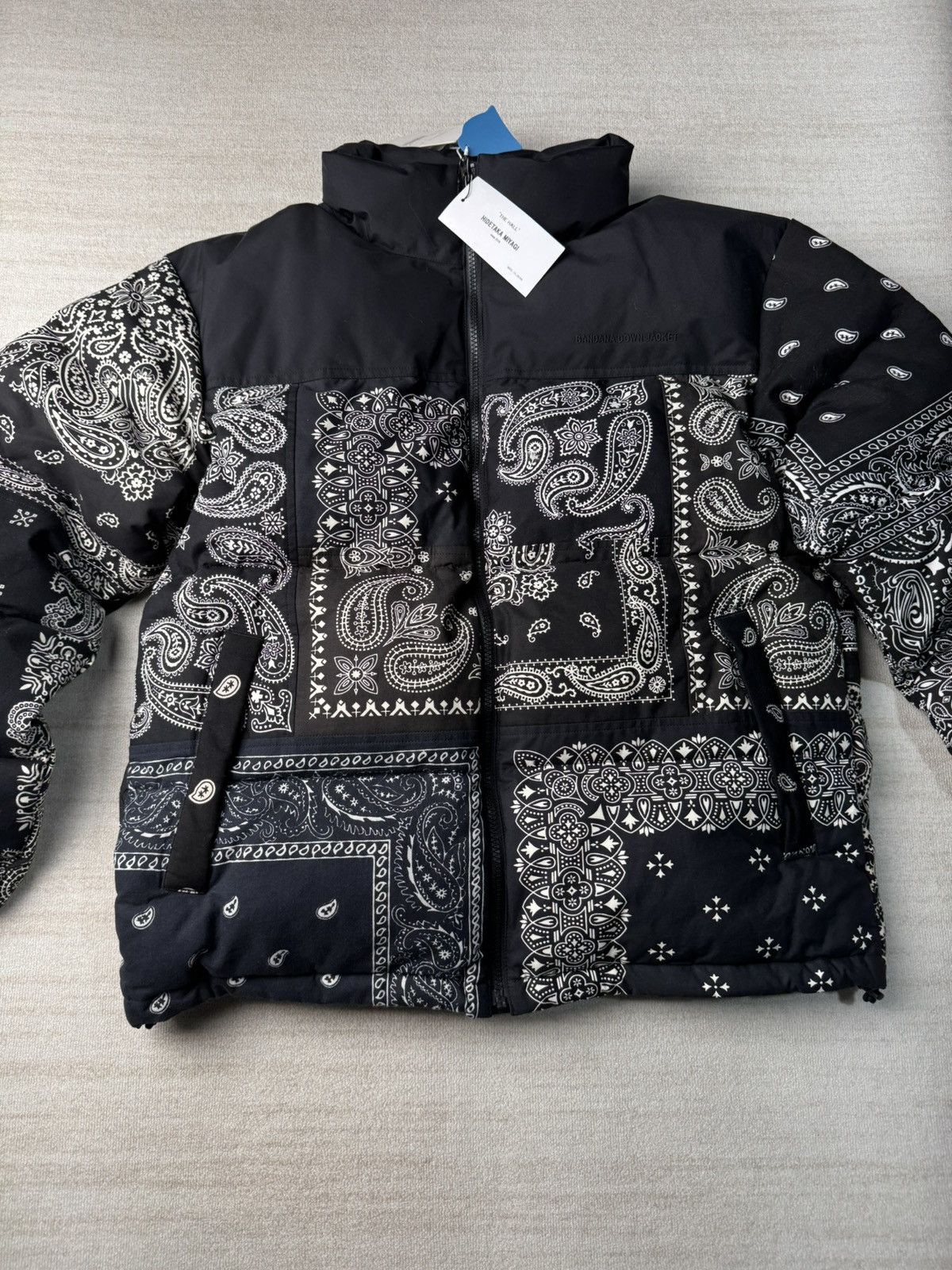 Japanese Brand Miyagi hidetaka bandana down jacket Size US M / EU 48-50 / 2 - 2 Thumbnail