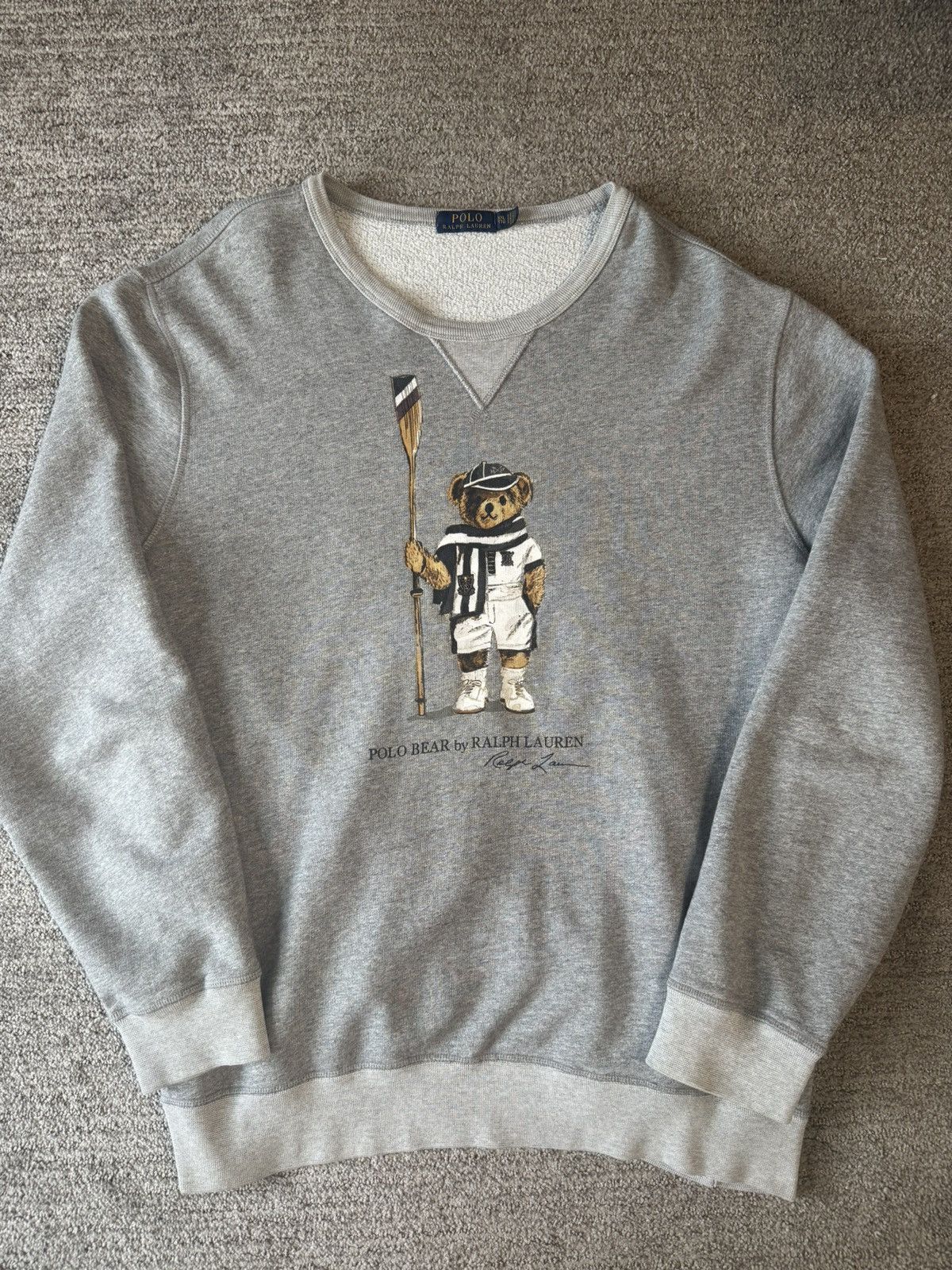 Polo Ralph Lauren Polo Bear Crewneck Sweatshirt Size US XXL / EU 58 / 5 - 1 Thumbnail