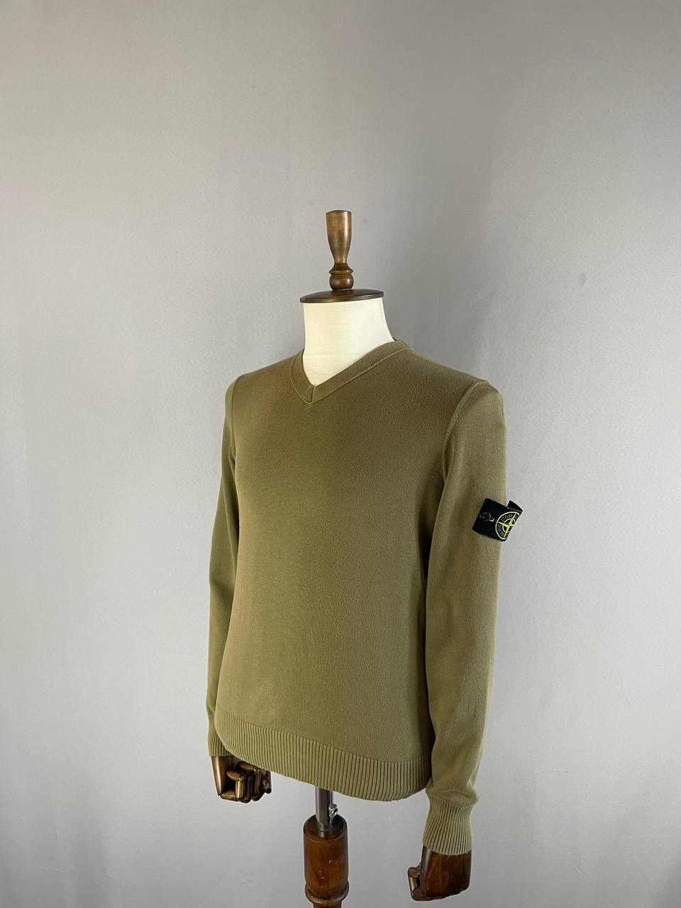 Stone Island Stone Island Sweater Khaki Size US M / EU 48-50 / 2 - 1 Thumbnail