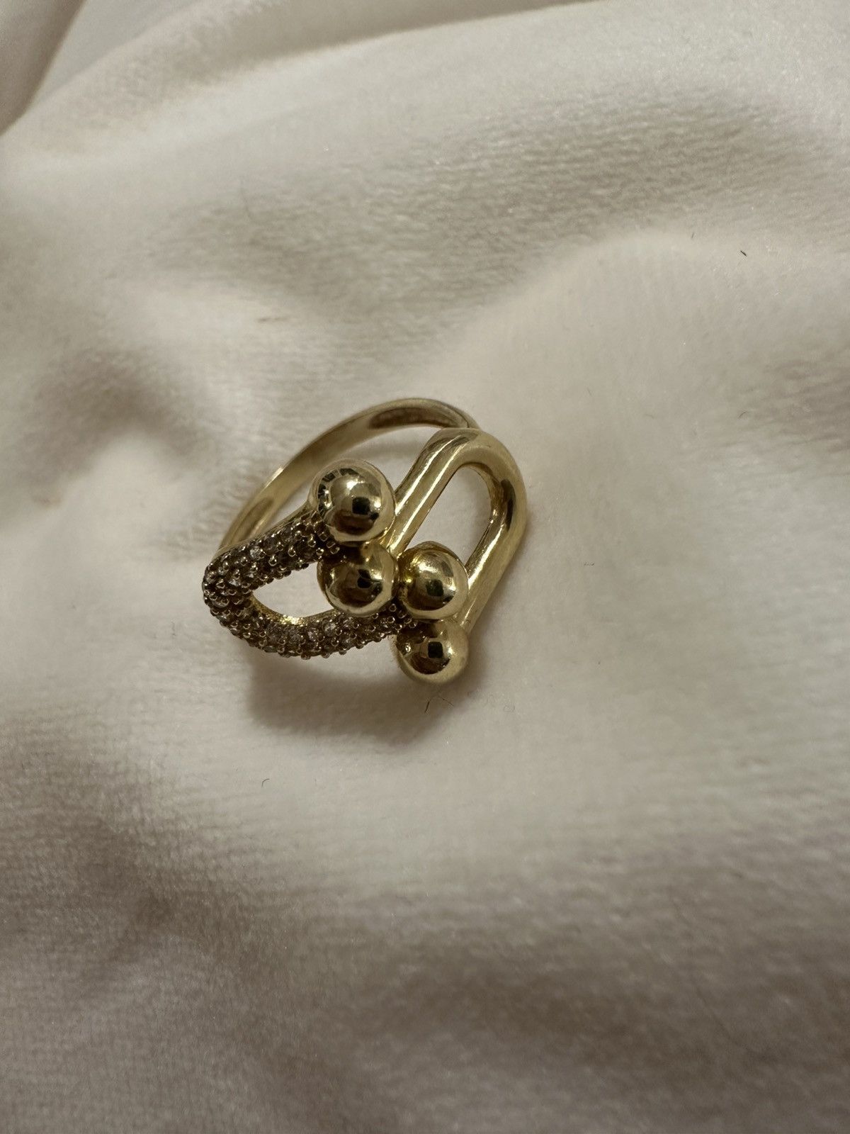 Tiffany & Co. 10k Gold Hardwear Link Ring Size ONE SIZE - 1 Preview
