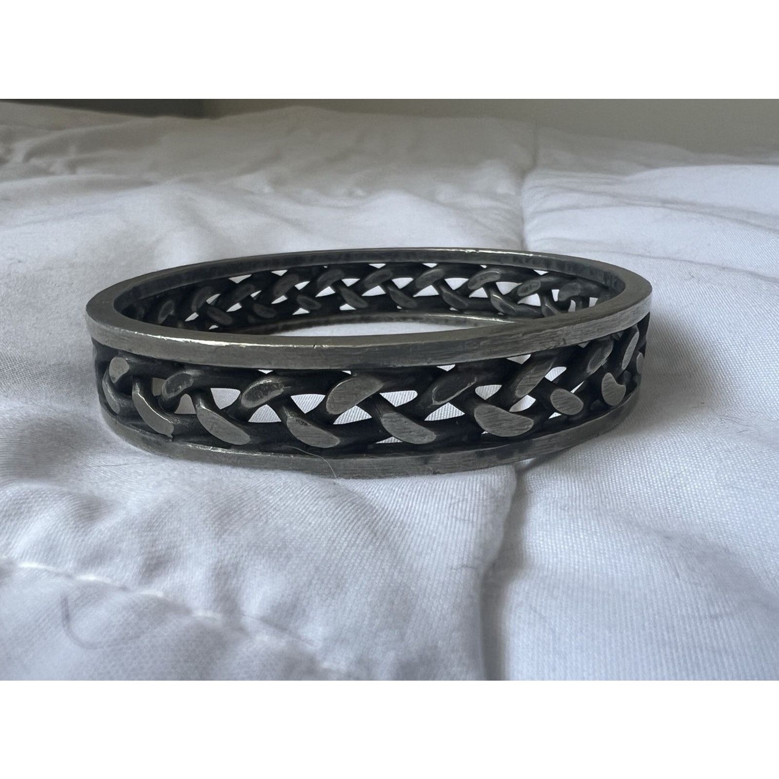 Other Vintage Jorgen Georg Jensen Pewter #211 Bracelet 7.5in 44g Size ONE SIZE - 1 Thumbnail