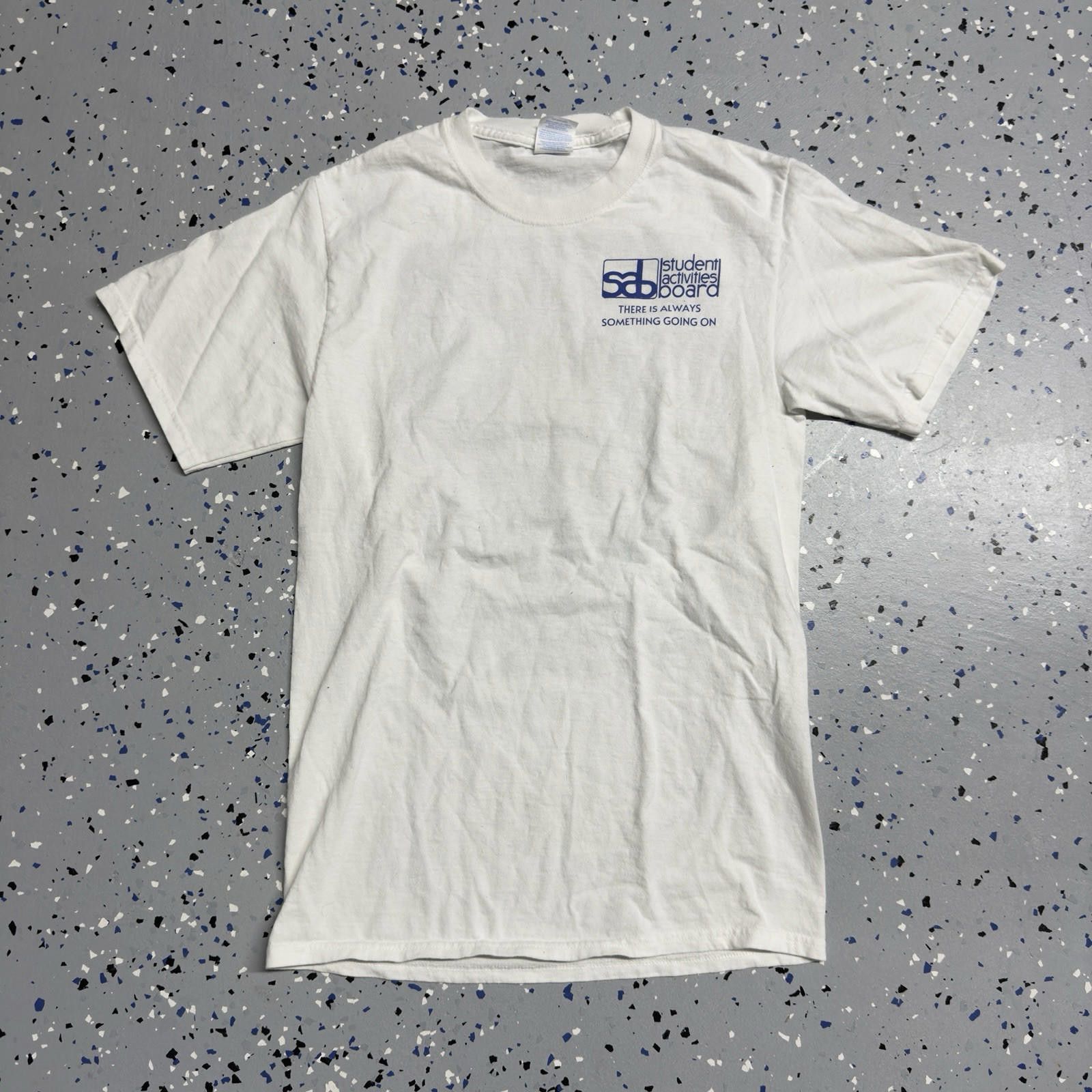 Designer White tee SAB Students 2022 Campus Ruckus White Small Men Size US S / EU 44-46 / 1 - 1 Thumbnail