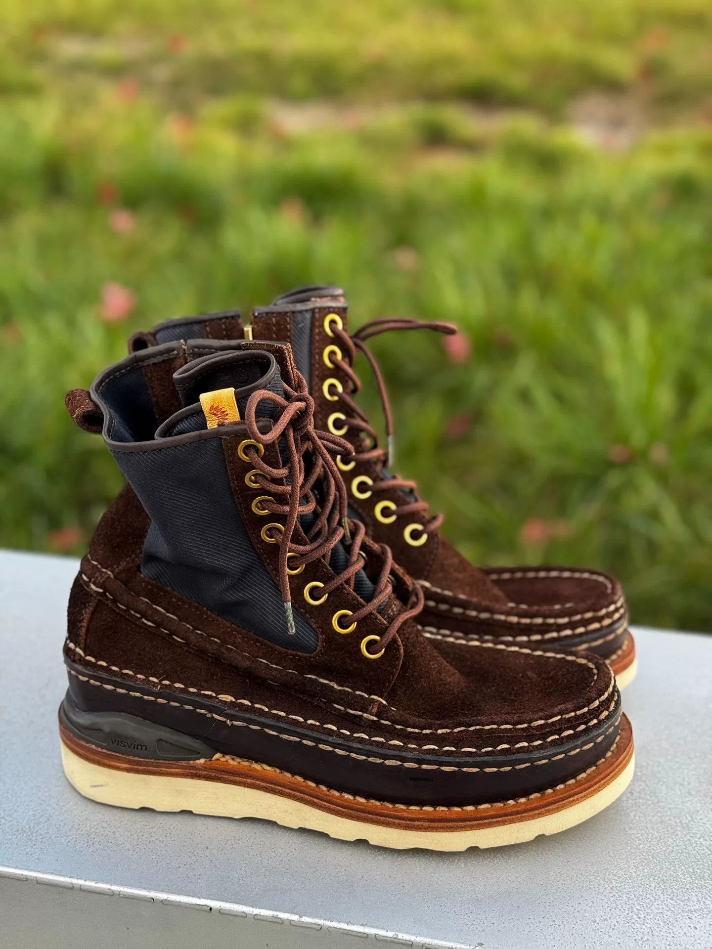 Visvim Visvim Grizzly Folk Boots Size US 8 / EU 41 - 1 Thumbnail